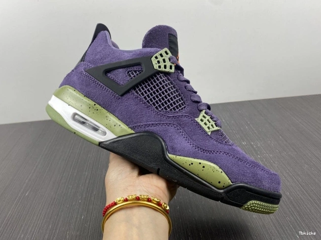 Cheap TBK Jordan 4 Purple WMNS AQ9129-500 Canyon Air 0716
